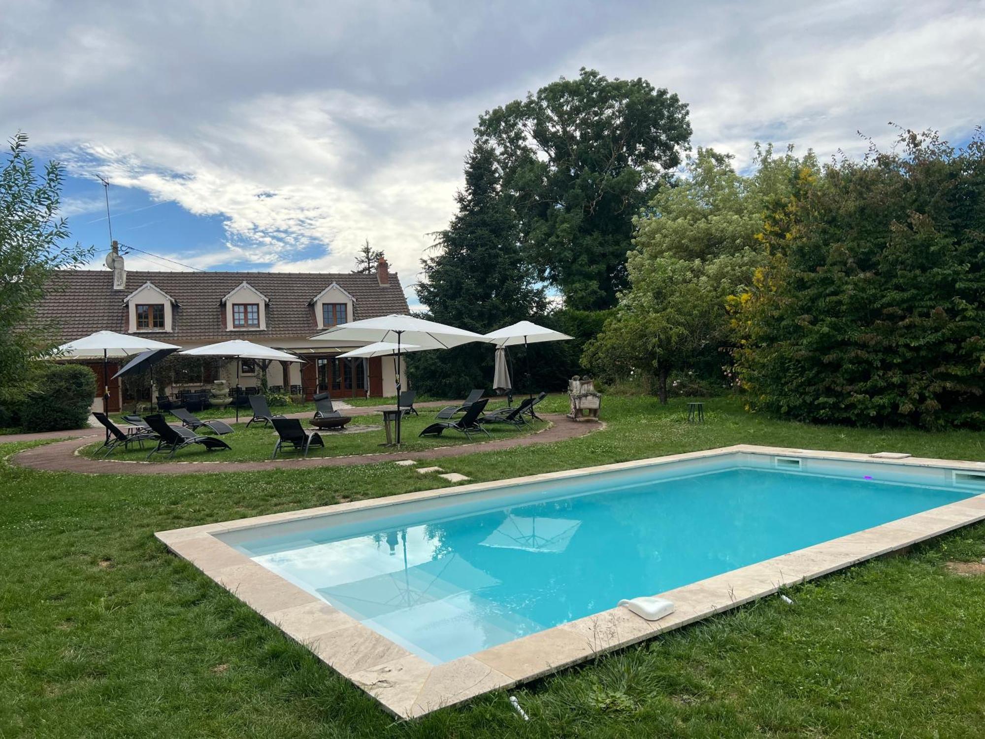 Bazoches-sur-le-Betz La Cle Des Champs - Les Grais 1H10 De Parisヴィラ エクステリア 写真